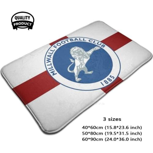 Millwall Fc Soft House Family Anti-Slip Mat Rug Carpet Millwall Football England
