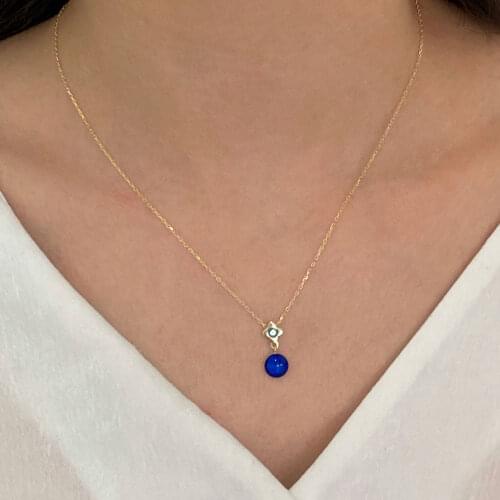 NEW Trendy 925 Silver Necklace Turkish Jewelry Birthday Gift Zircon Fashion Necklace For Women Minimalist Style Luxury Designer