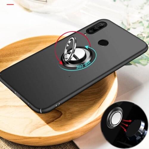 Luxury Phone Case for Samsung Galaxy A02 A02S A7 A8 Star Plus 2018 A32 M02 M02S Finger Ring Holder Kickstand Cover
