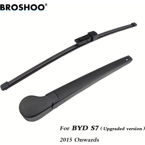 BROSHOO Car Rear Wiper Blades Back Windscreen Wiper Arm For BYD S7 Hatchback (2015-) 345mm,Windshield Auto Styling