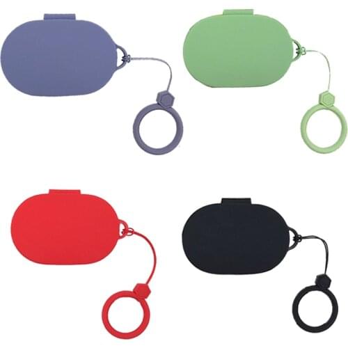 2020 NEW Silicone Case for AirDots Headphone Case for Xiaomi Redmi Airdots Bluetooth Headphone Cover Headset Case with strap