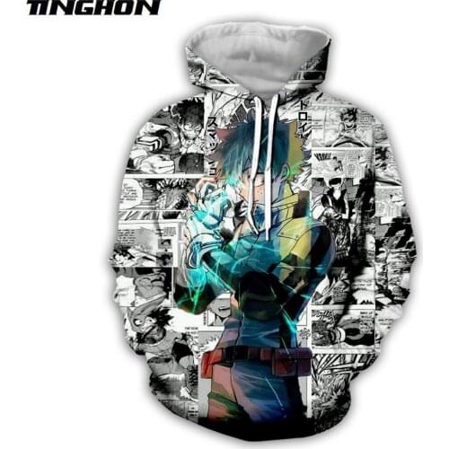 My Hero Academia 3D full Printed Hoodie/Sweatshirt/Jacket/Men Women hiphop casual Hoodies Plus Size XS 6XL 7XL 02
