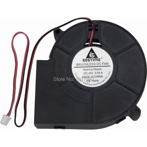 2 Pieces lot Gdstime DC Brushless Cooling Blower Fan 24V 2Pin 9cm 9733 97mm x 33mm