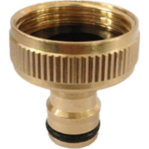 1inch Garden Brass Tap Faucet Nipple Quick Connector Water Pipe Thread Adapter Garden tools