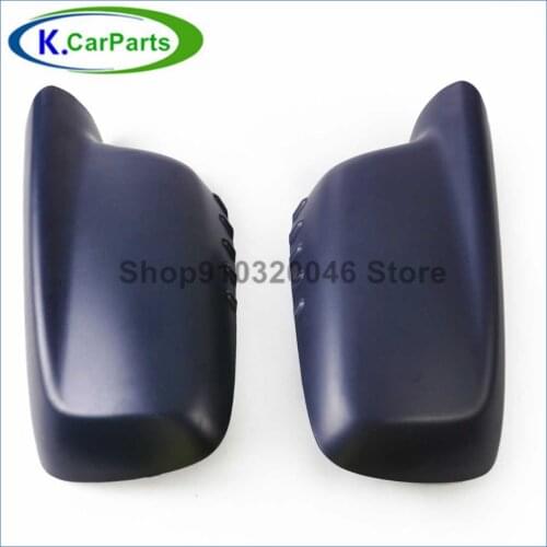 1 Pair Car RearView Mirror Rear View Cover Cap 51167074235 For BMW E46 E65 E66 E66 745i 750i 51167074236 Gloss Black Cover