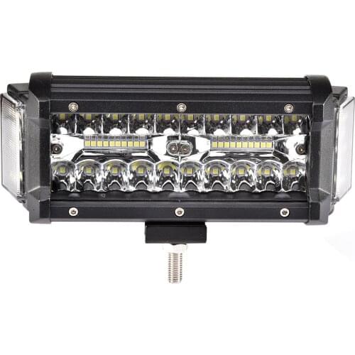 1PCS LED Bar 168W LED Light Bar 3 Rows Work Light Combo Beam for Driving Offroad Boat Car Tractor Truck 4x4 SUV 10-30V
