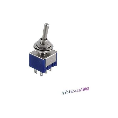 25pcs 3 Position 2P2T DPDT ON-OFF-ON Miniature Mini Toggle Switch