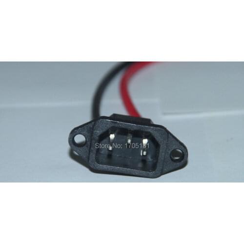 3 PIN PC Plug CONNECTOR JACK SOCKET FOR BATTERY CHARGER IZIP E SCOOTER Male SQUARE Port