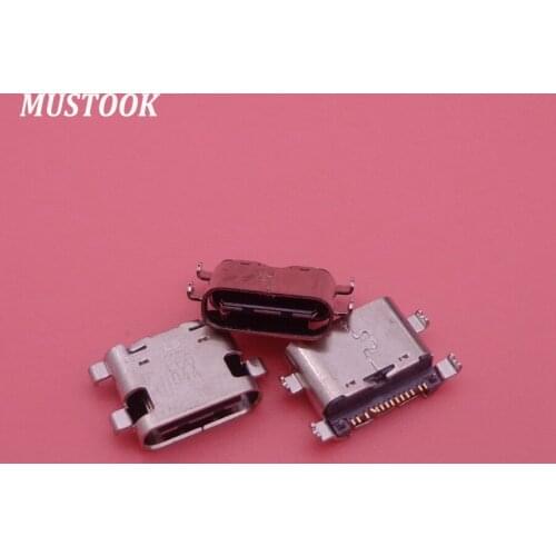 30pcs/lot Mini type C micro usb charger jack socket connector for ZTE C2016 W2016 ZMAX Pro Z981 charging port dock plug repair