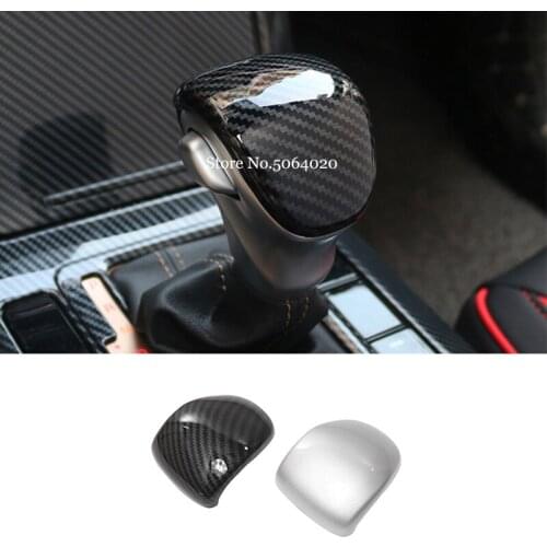 For KIA K3 Soul Forte Ceed ProCeed XCeed Seltos Accessories Car gear shift lever knob handle cover Decoration Sticker Cover Trim