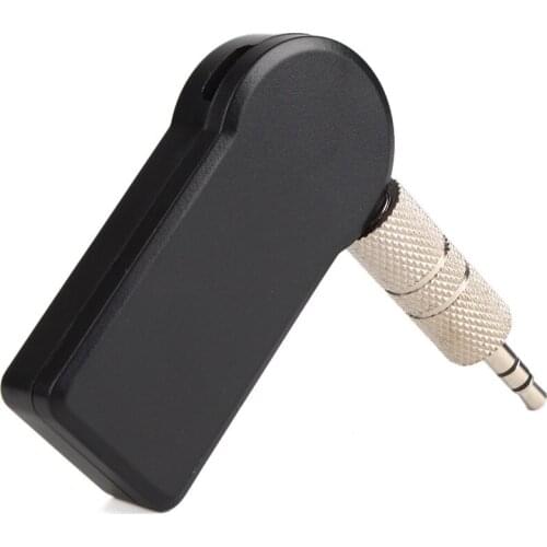 Bluetooth-compatible AUX Mini Audio Receiver Car Transmitter 3.5mm Jack Handsfree Portable Car Kit Music Adapter