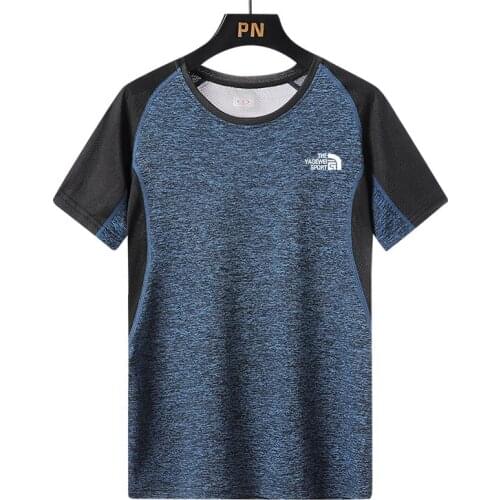 2021 Mens Quick Dry T Shirt Women Sport Breathable Couples Running Shirt Outdoor Anti-Wrinkle Short Sleeve Tops Male Sportswear