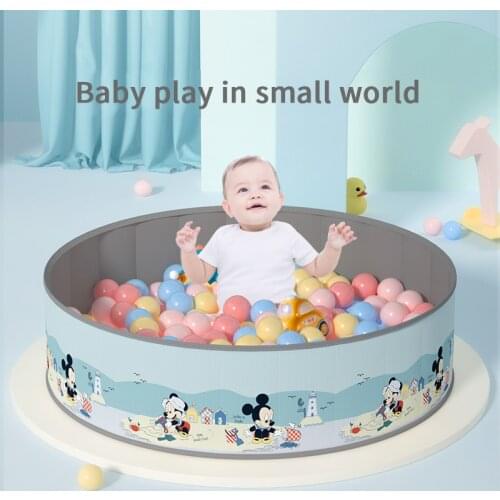 Disney Kids Furniture Playpen For Children Dry Ball Pool Swimming Pool Safety Barriers Babys Playground Ball Park For 0-6 Years
