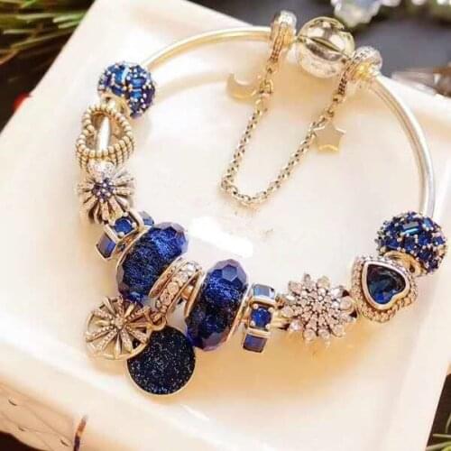 DIY jewelry charm fashion 925 sterling silver original Pandora bracelet for women wishing tree jewelry gifts