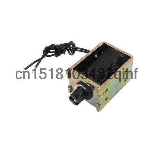 DC 12V 0.92A 450GF Force 5mm Stroke Pull Type Solenoid Electromagnet