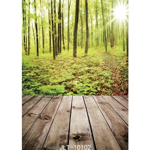 Thick Jungle Forest Photography Backdrops Woodland Customized Vinyl Background Wedding Photoshoot Background for Photo Studio