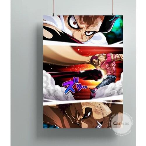 Canvas Anime Pictures Home Manga Decoration Paintings Poster HD Prints Wall Art Modular Living Room