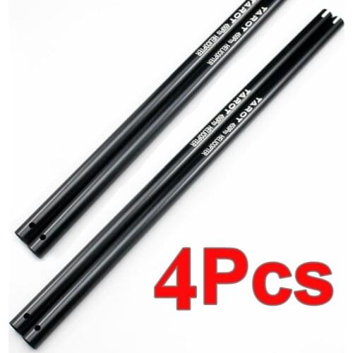 4 X Tarot 450 Aluminium Tail Boom 347mm for Trex 450 RC Helicopter