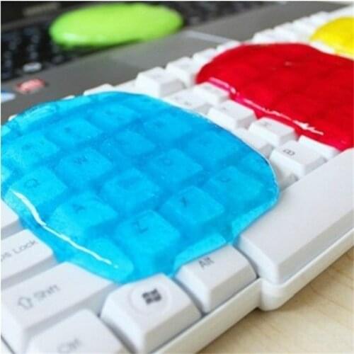 Computer Keyboards Clean Car Super Clean Magic Clear Crystal Rubber Mud Gglue Dust Color Random
