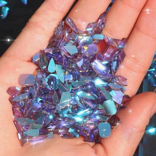 Hot Sales!!! 100 Pcs / Bag Nail Rhinestone Flat Back Remove Easily Cubic Zirconia Timeless Lasting Nail Rhinestone for Nail