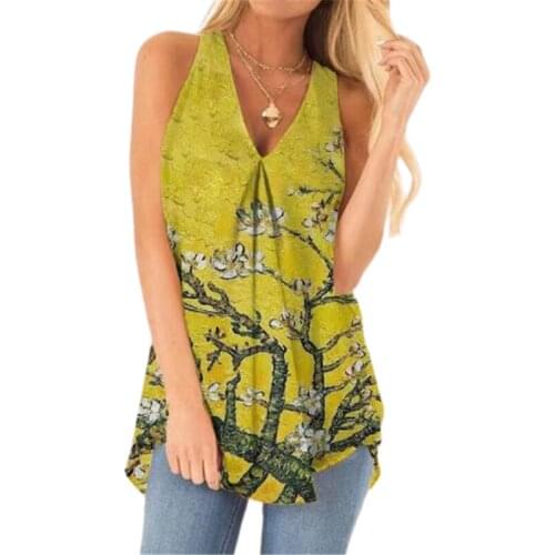 LuckBN Sleeveless Blouses