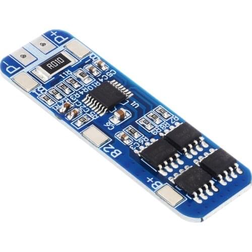3S 10A 12V Lithium Protection Board Module for 18650 Li-ion Batteries Cell Charging BMS 10.8V 11.1V 12.6V Overcharge Protection