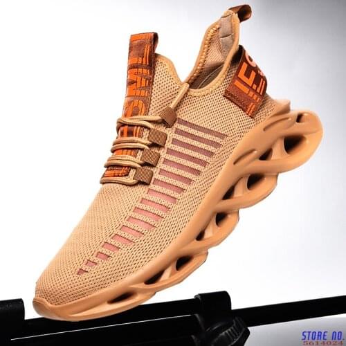 2020 New Mens Running Shoes Large Size Sneaker Summer Casual White Thick Bottom Twist Shoes Comfortable Breathable Mesh Design