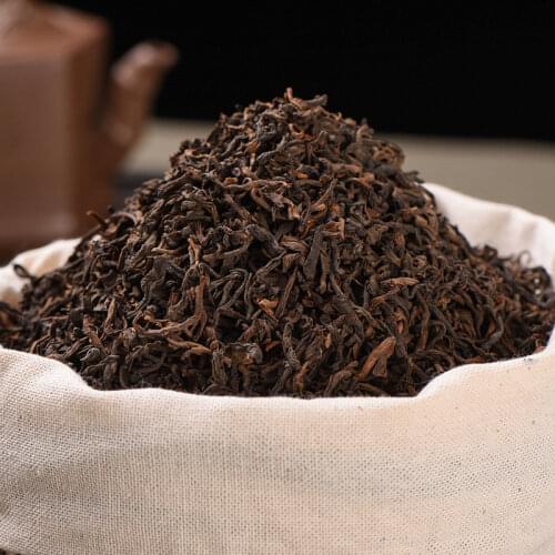 More than 10 year Old High quality Ripe puer loose tea A China 2006 Years Menghai Ancient Tree Cooked pu er tea puerh pu erh tea