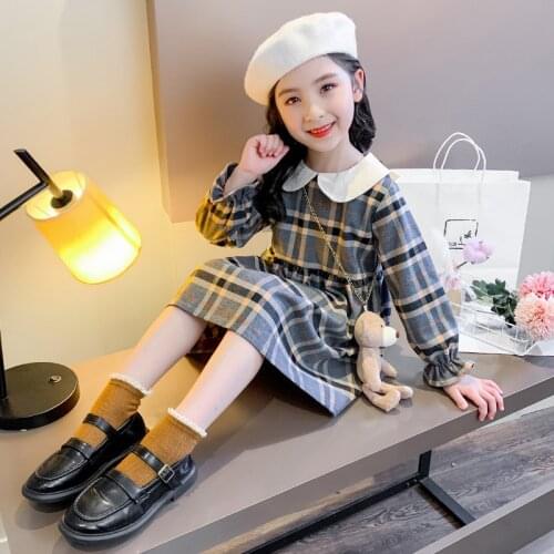 Girl Dress Kids Baby Gown 2021 Bear Spring Autumn Toddler Formal Party Outfits Sport Teenagers Dresses Cotton Children Clothing