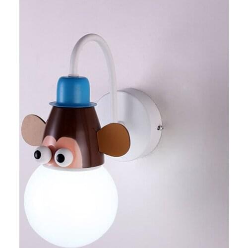 Nordic cartoon pendant droplight, simple lamp Mokey, Girraf, Zebra dimmer Remote led Night Light for Kids,Children Bedroom Decor
