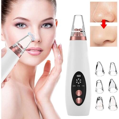 Blackhead Remover Vacuum Acne Pimple Black Spot Suction Electric Facial Pore Cleaner Skincare Exfoliating Skin Beauty Instrument