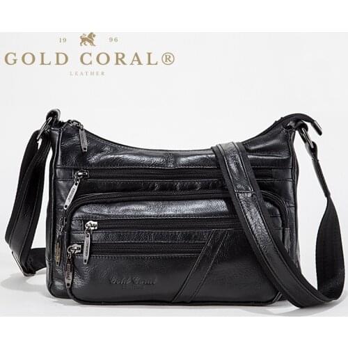 Genuine Leather Female Crossbody Bag Ladies Luxury Flap Shoulder Bags Fashion Women Messenger Bag Womens Handbag Tote Purse