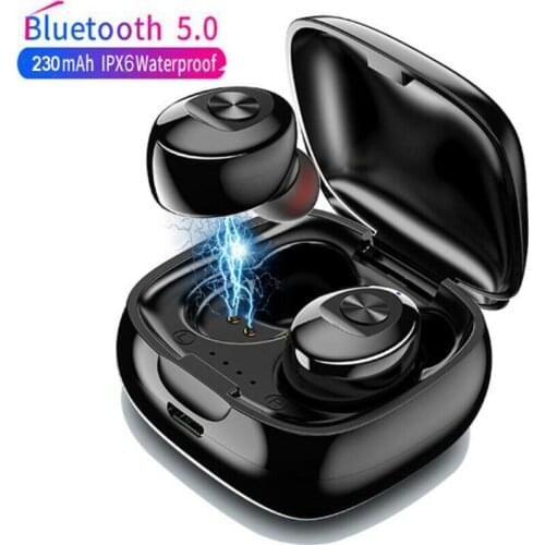 TWS Wireless Earphones Twins Bluetooth 5.0 Headset Twins Earbuds 5D Stereo Headphones Stereo Wireless Earphone