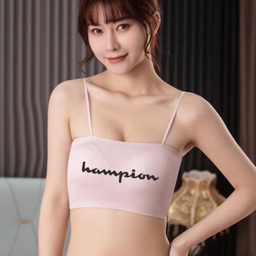 1827 Summer Letters Sexy Wrapped Chest Comfortable Underwear Womens Tube Top Without Steel Ring With Chest Pad Womens Bra