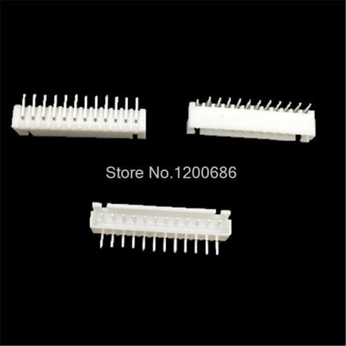 100 piece XH 2.54 12-Pin Connector Right angle socket plug Male connector