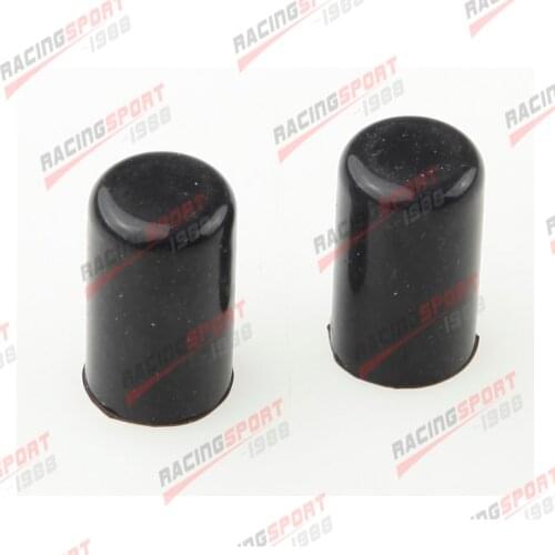 2pcs 25mm Silicone Blanking Cap Intake Vacuum Hose End Bung Plug Silicon Cap