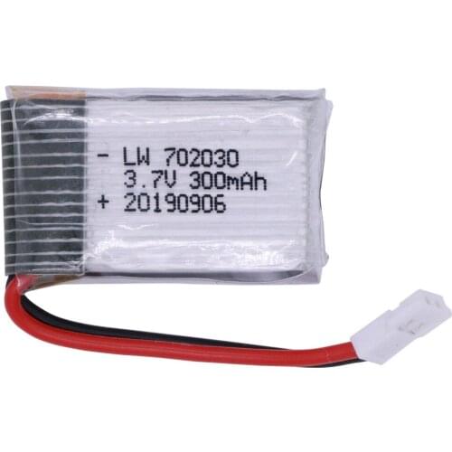 3.7V 300mAH Lipo Battery For Udi U816 U830 F180 E55 FQ777 FQ17W Hubsan H107 Syma X11C FY530 RC Camera Drones Battery Spare part