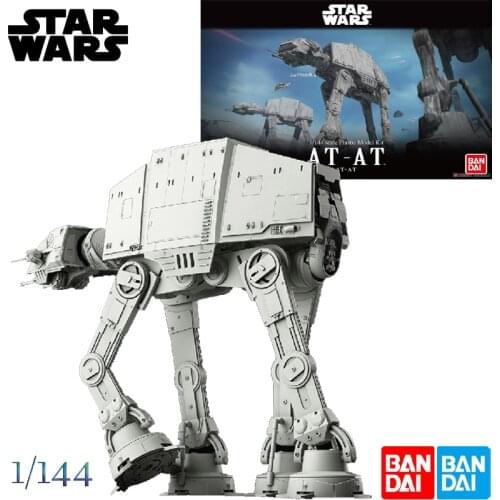 Bandai Star Wars 1/144 AT-AT All Terrain Armored Transport Anime Assembly Model Collectable Kids Toys Birthday Present