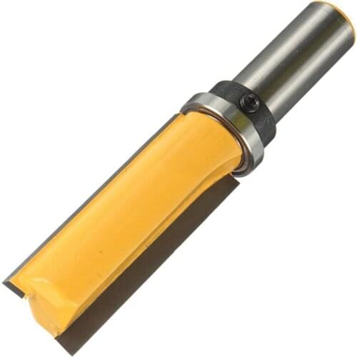 Freeshipping 1pcs 3/4''W X 2''H Flush Trim Pattern Router Bit 1/2'' Shank Router Bit Wood Cutter For Milling Tool