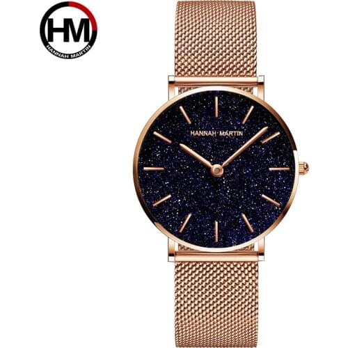 Waterproof Starry Sky Watch For Women Fashion Luxury Women Wristwatches Galaxy Dial Japan Quartz Clock Female Wrist Watches