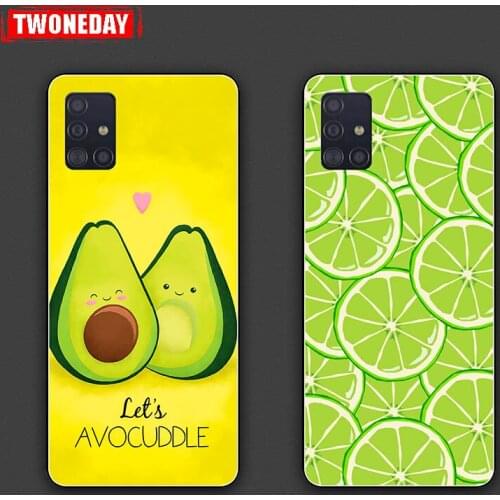 Case For Samsung Galaxy A20 A20S A20E A30 A40 A50 A10 A10S A10E A11 A90 A51 A71 5G A30S A50S A60 A70 A80 A81 A01 fruit Cover