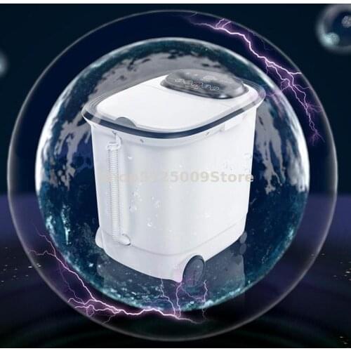 Foot Bath Electric Massage Deep Soaking Bucket Over Knee And Leg Heating Constant Temperature Automatic Household Foot Washing D