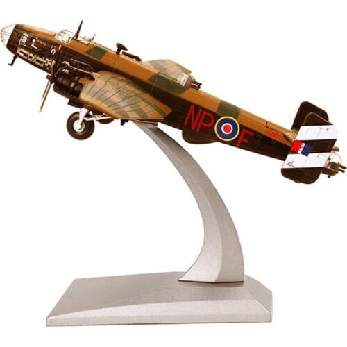 UKhalifax Bomber Simulation Model 14.5cm Length 1:144 Scale for Ornaments Collection or Airshow