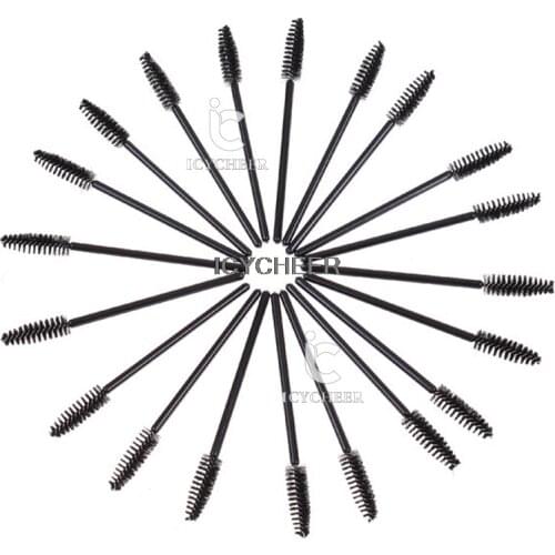 ICYCHEER Makeup Brushes Tools One-Off Disposable Eyelashes Brush Mascara Applicator Wand