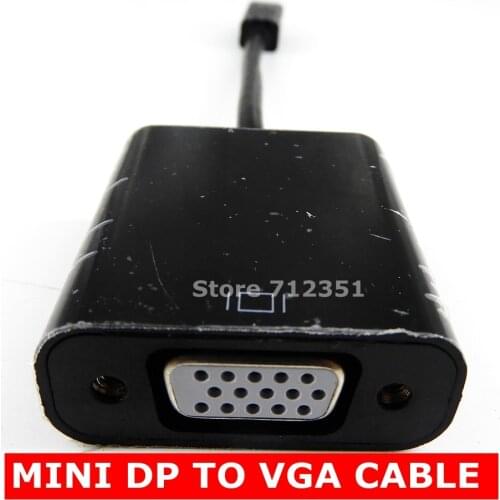 Mini DP TO VGA cable adapter Mini Displayport to VGA For Asus HP Lenovo Acer Laptop Notebook Personal Computer universal adapter