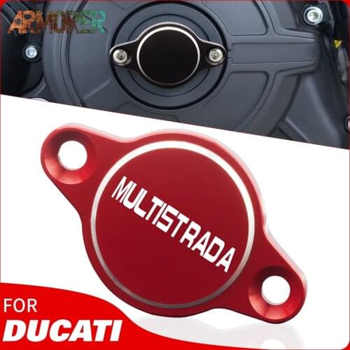 Multistrada 1200 Engine Oil Filter Cap Cover For Ducati Multistrada 1200 Enduro Gran Turismo 1200S 950 950S 2019 2020 Motorcycle