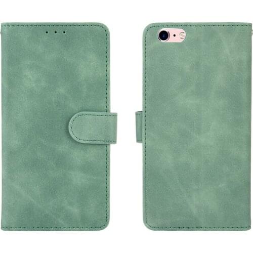 Premium Skin Feel Case For iPhone 6s Plus Soft Cover, for iPhone 6Plus Magnetic PU Leather Wallet Pouch Card Slot Money Pocket