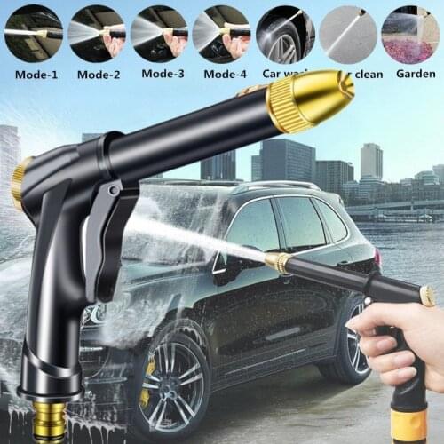Portable High-pressure Water Gun For Cleaning Car Wash Machine Garden Watering Hose Nozzle Sprinkler Foam Water Gun dropshipping