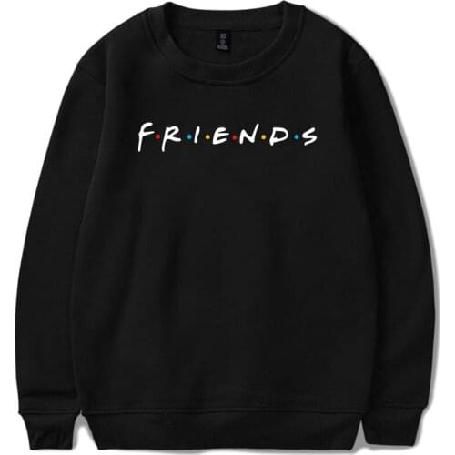 FRIENDS Printed Hoodies Sweatshirts Women/Men TV Show I'll Be There for You Hoodie Sweatshirt Fashion Fleece Warm Tracksuit 4XL