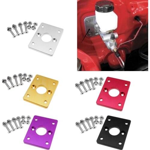 Power Brake Booster Delete Plate with Mounting Hardware for Honda Civic EG EK Integra, Easy to Install